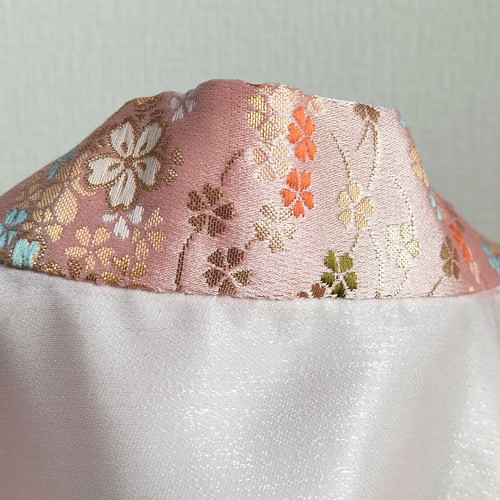 100歳百寿紀寿祝い『虹色桜』ちゃんちゃんこ4点セット 和装小物