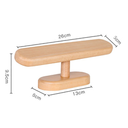天然實木胡桃木錶架錶架拋棄式使用 第6張的照片