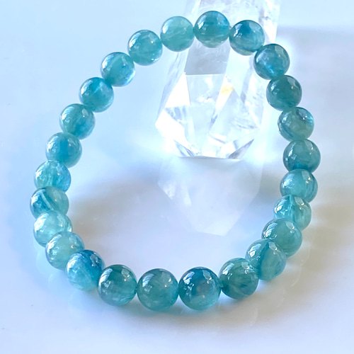 hapinesm様　収蔵品　大玉　グリーンカイヤナイトブレスレット　1 hapinesm様 収蔵品 大玉 グリーンカイヤナイトブレスレット 1