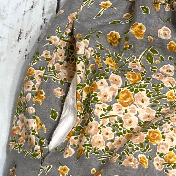 春物⭐︎小花のマーメイド風ティアードスカートby花織［Y2408］ 6枚目の画像