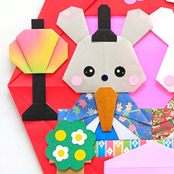 折り紙リース ✼ ひな祭り 2枚目の画像