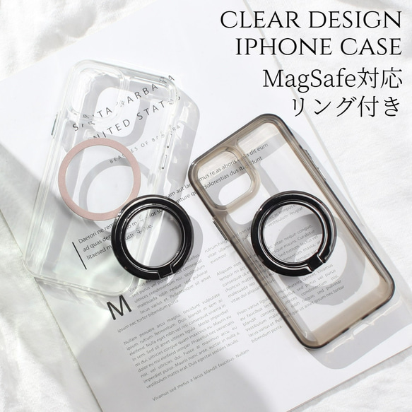 iPhone14pro 128GB　SIMフリー　 マグセーフケース付き iphone14 ケース リング付き magsafe マグセーフ iphone14Pro