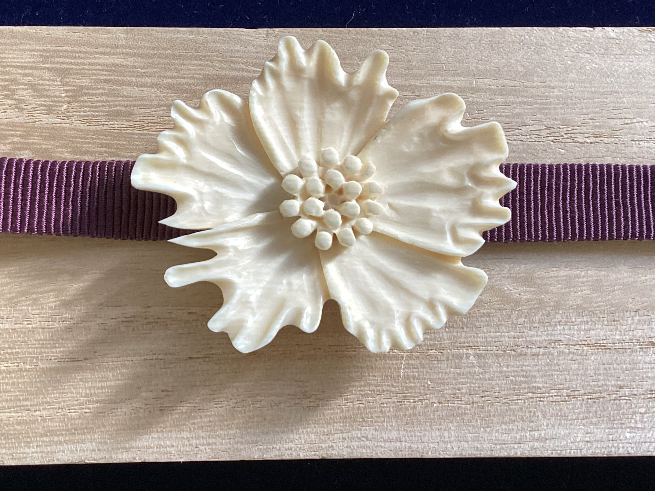 ☆本象牙帯留め　※AK-2