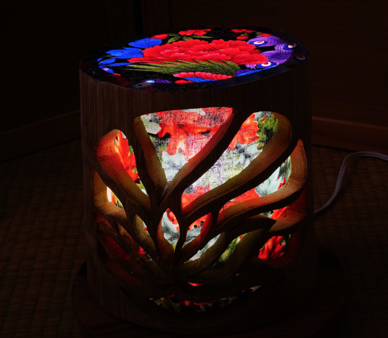 ☆竹灯り・竹あかり・竹灯籠～～ 癒しの灯り華衣ライン☆陽鞠☆～～