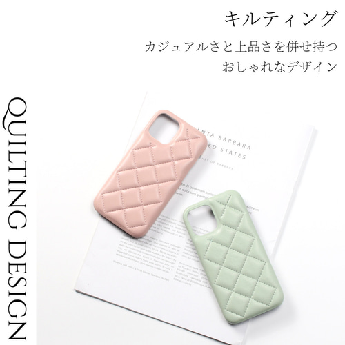 ヴェルサーチ】キルティング iPhone12 iPhone12Pro ケース