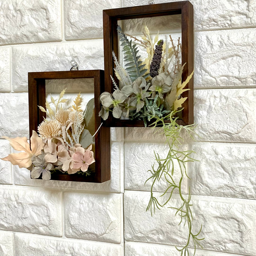 光触媒加工ウォールグリーン　フェイクグリーン壁掛け♡ビビットピンクハイビスカス他 再販 光触媒加工ウォールグリーン フェイクグリーン壁掛け♡置いて使う