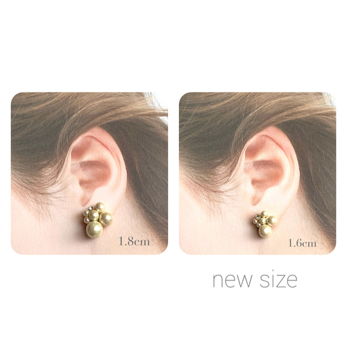 人気No.1❣️ コットンパール ブローチ・ピアスセット フォーマル 卒
