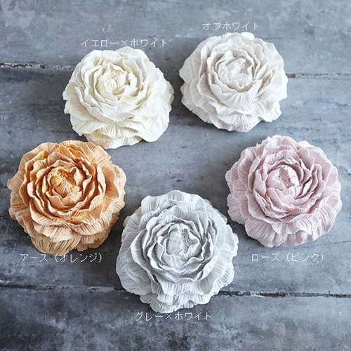 バラ（芍薬）アロマストーン・エコレジン（ジェスモナイト  