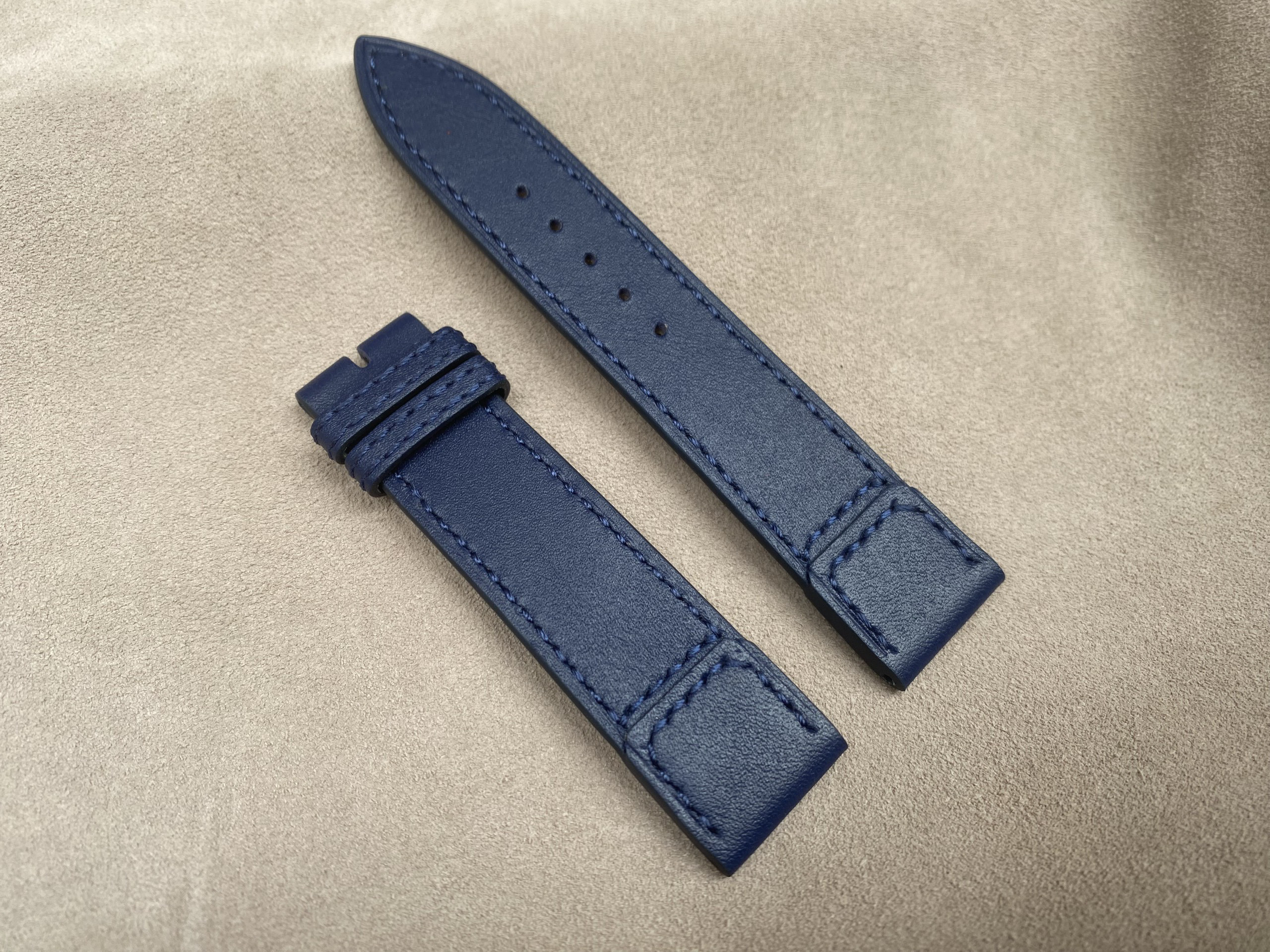純正 レザーストラップ LeCoultre カーフ ベルト Jaeger