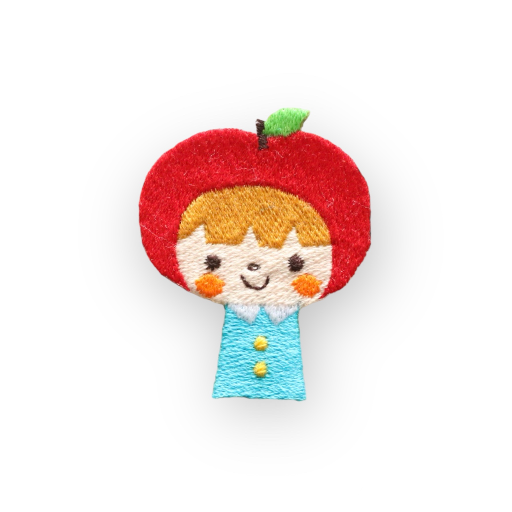 【430円】(お名前)りんごのオーダーアイロンワッペン 430円】(お名前)りんごのオーダーアイロンワッペン 430円】(お名前