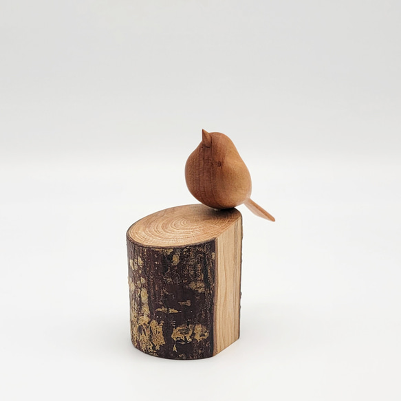 飛騨の木鳥(ことり) 小　サクラ 3枚目の画像