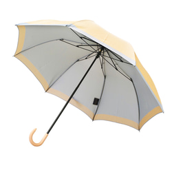 草稿【遮陽防雨折疊傘】SCENE羅緞青年布：米色 第2張的照片