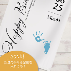 名前入り本格タペストリー「Happy Birthday」★名入れ可【誕生日会 パーティー 壁飾り オリジナル】 10枚目の画像