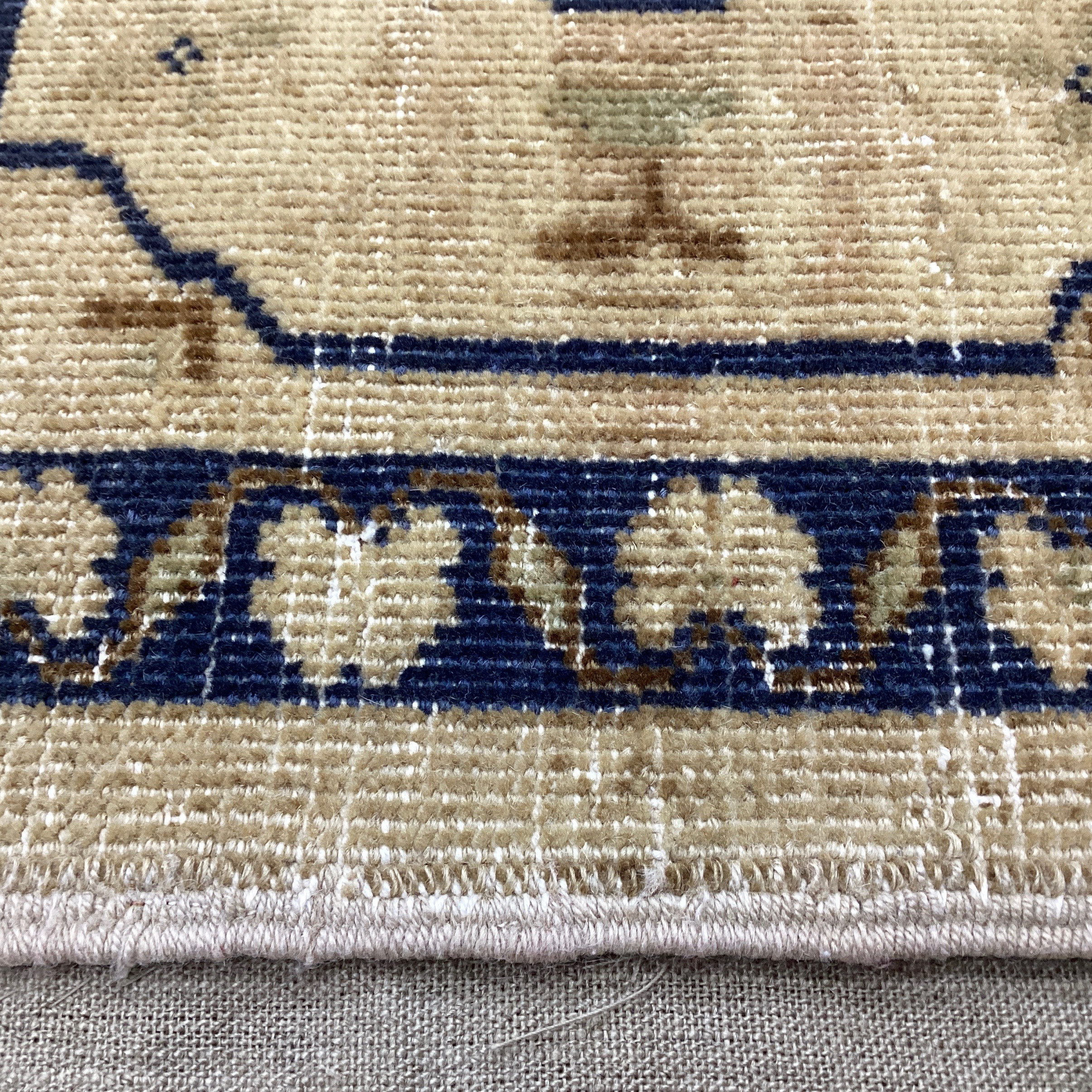 手織りトルコ絨毯 95x54cm ヴィンテージラグ