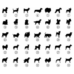 ★35種狗品種可供選擇，木筷子，可刻名字，白木，免費包裝，過年新款，新鮮過年過年 第2張的照片