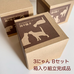 creema限定【組立品】段々猫セットA/B/C 6枚目の画像