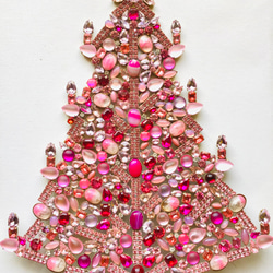 チェコガラス ビンテージ クリスマスツリー ヴィンテージ チェコ