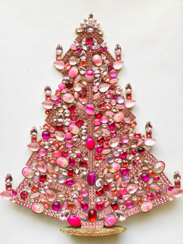 チェコガラス ビンテージ クリスマスツリー ヴィンテージ チェコ