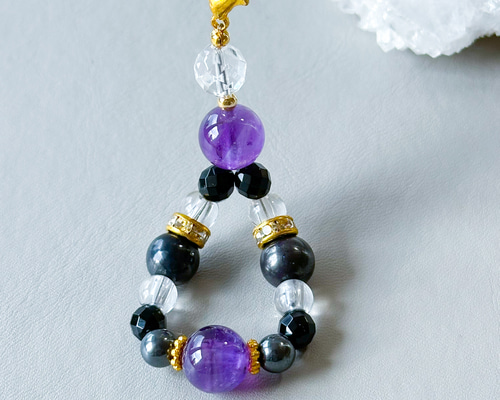 苦手な人と会うのに気が重い人へ モリオン アメジスト 水晶 お守り