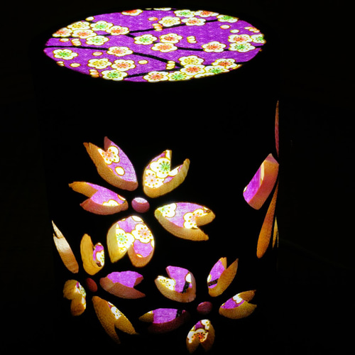 両面彫☆竹灯り・竹あかり・竹灯籠 ～～ 癒しの灯り 華衣ライン☆華