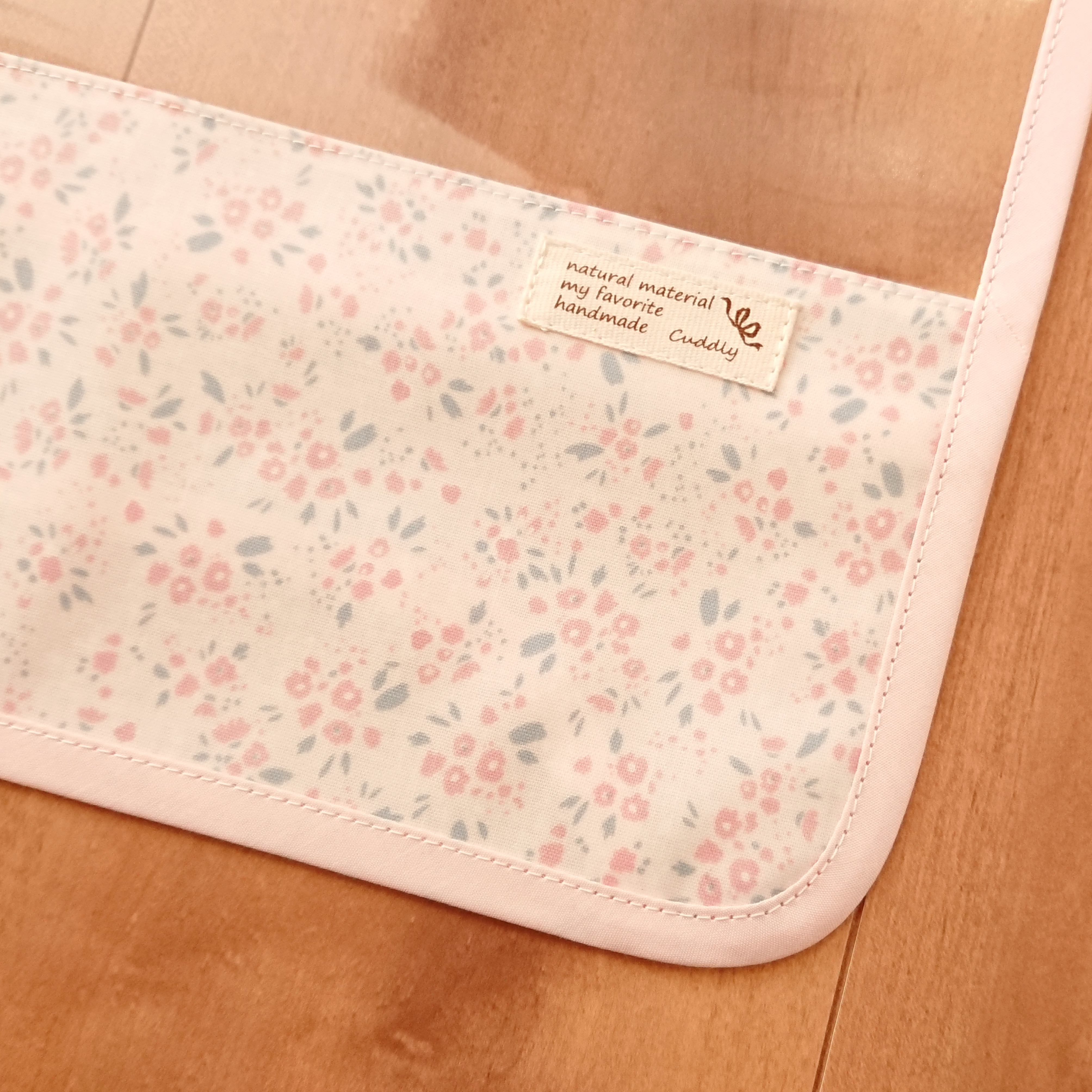 編み上げレースアップタイプお花付きランドセルカバーハンドメイド