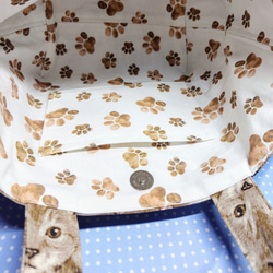 可愛い❤猫ちゃんいっぱいのお散歩トートバッグ 6枚目の画像