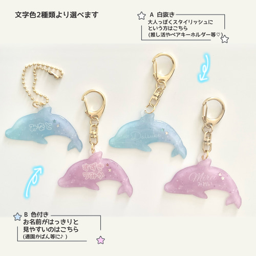 名入れ】お名前キーホルダー ふんわりカラーのまんまる