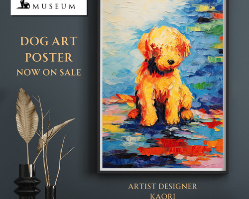 【新作】原画一点物 絵画 『bitter』犬の絵 イラスト トイプードル アート 新作】原画一点物 絵画 『bitter』犬の絵 イラスト トイプードル