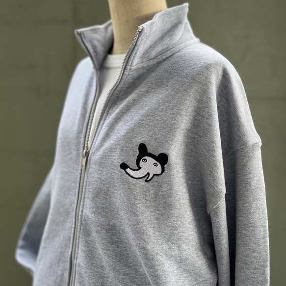 【巨匠動物園】選べる刺繍ジッブアップジャケット 2枚目の画像