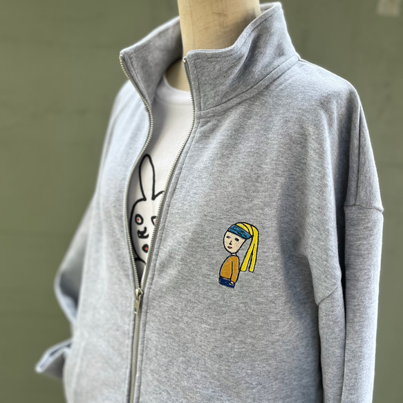 【巨匠動物園】選べる刺繍ジッブアップジャケット 11枚目の画像