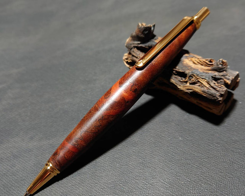 ウッドペンクラフト シャープペンシル ホンジュラスマホガニー