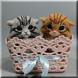 【匿名配送】　羊毛フェルト　動物　ネコ ハンドメイド　作家様 楽天市場】本物そっくりなリアル猫 サバトラ 手作りキット