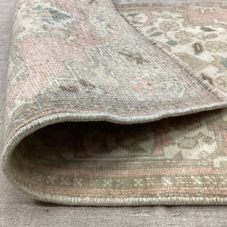 手織りトルコ絨毯 86x49cm ヴィンテージラグ 7枚目の画像
