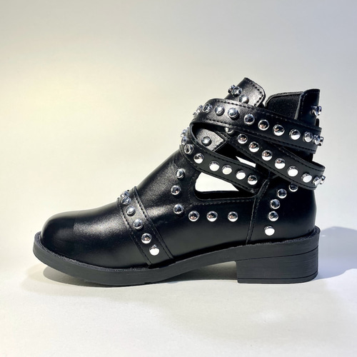 DIESEL スタッズブーツ 収納袋付き