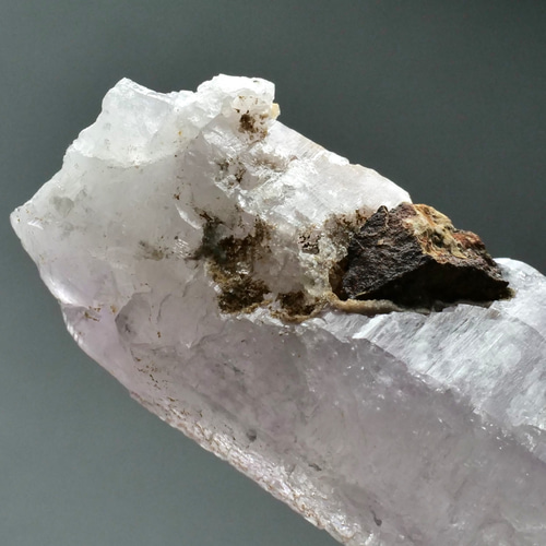 鉱物 標本 骸晶 紫水晶 結晶 原石】メキシコ ベラクルス 大きな