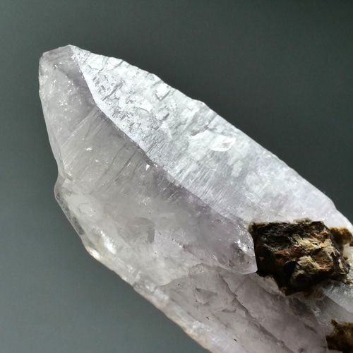 鉱物 標本 骸晶 紫水晶 結晶 原石】メキシコ ベラクルス 大きな