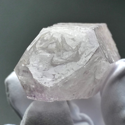 鉱物 標本 骸晶 紫水晶 結晶 原石】メキシコ ベラクルス 大きな