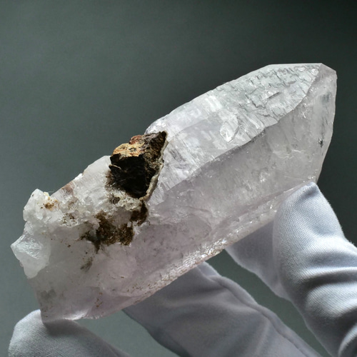 鉱物 標本 骸晶 紫水晶 結晶 原石】メキシコ ベラクルス 大きな