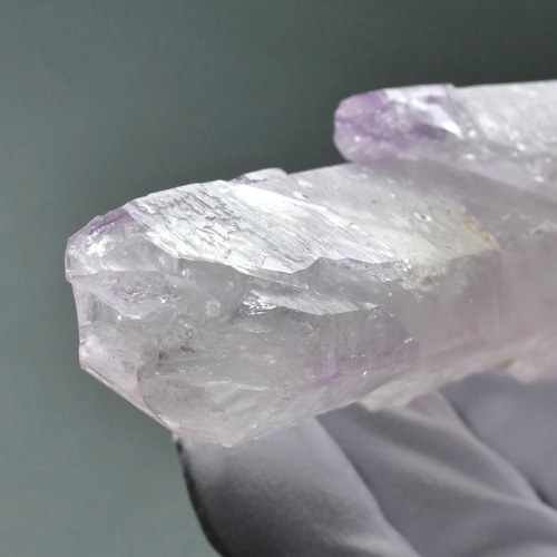 ベラクルス アメジスト 結晶 原石 クラスター 鉱物 鉱石 標本 水晶 クォーツ アメジスト 単結晶 ポイント (約3.1g) メキシコ ベラクルス産