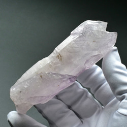 【鉱物 標本 骸晶 紫水晶 結晶 原石】メキシコ ベラクルス 大きな アメジスト スケルタル 116mm 169g 1枚目の画像