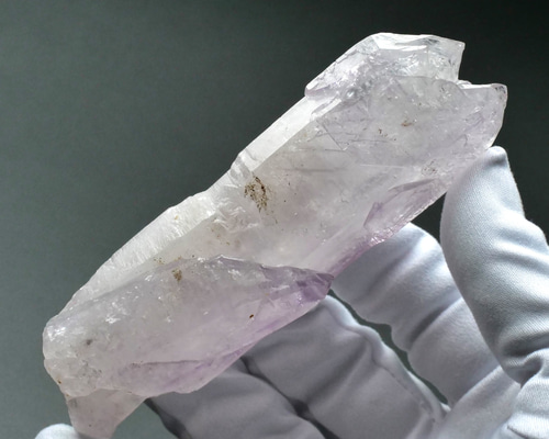 鉱物 標本 骸晶 紫水晶 結晶 原石】メキシコ ベラクルス 大きな