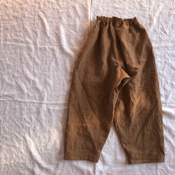 リネンのもんぺ ピンク ロングパンツ nuuMonpe 通販 11702415