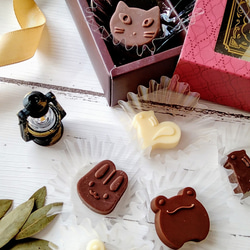 ねこのチョコレート型（２４）シリコンモールド　お菓子　手作り　プレゼント 4枚目の画像