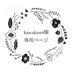 kawakami様専用ページ 1枚目の画像