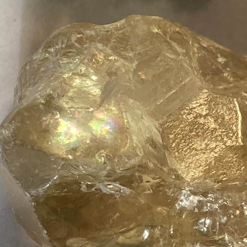 レインボー✨ 非加熱 天然シトリン 原石 ラフストーン 天然石 東洋