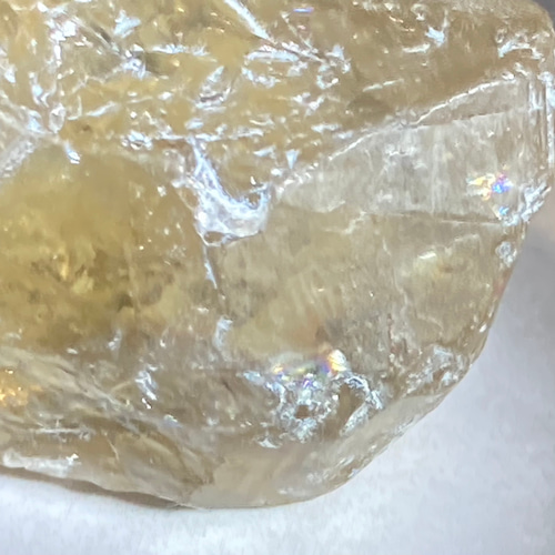 レインボー✨ 非加熱 天然シトリン 原石 ラフストーン 天然石 東洋