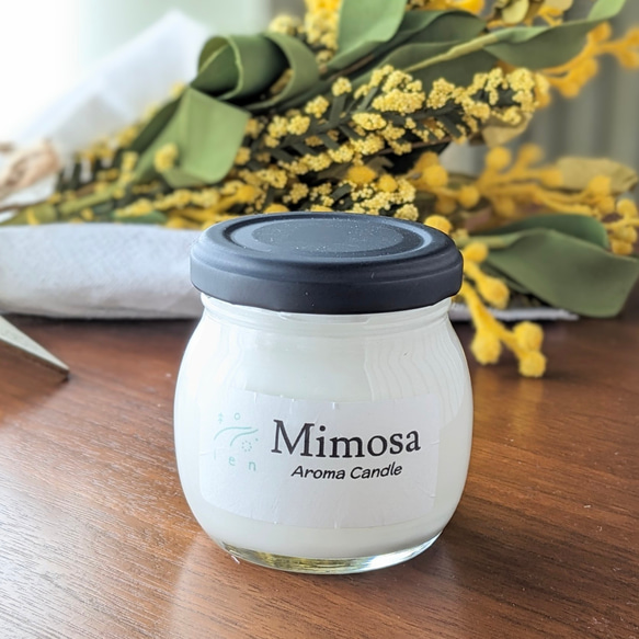 Mimosa／aroma candle 1枚目の画像