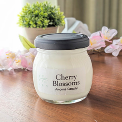 Cherry blossoms／aroma candle 1枚目の画像