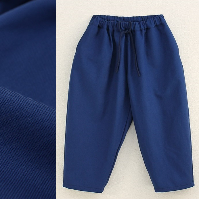 c_o_c_o_r_o　ストレッチバルーンパンツ　通年（ブルー）