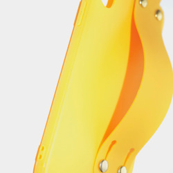Ring Karabiner&Band iPhone Case (yellow) スマートフォングッズ イエロー 黄色 8枚目の画像